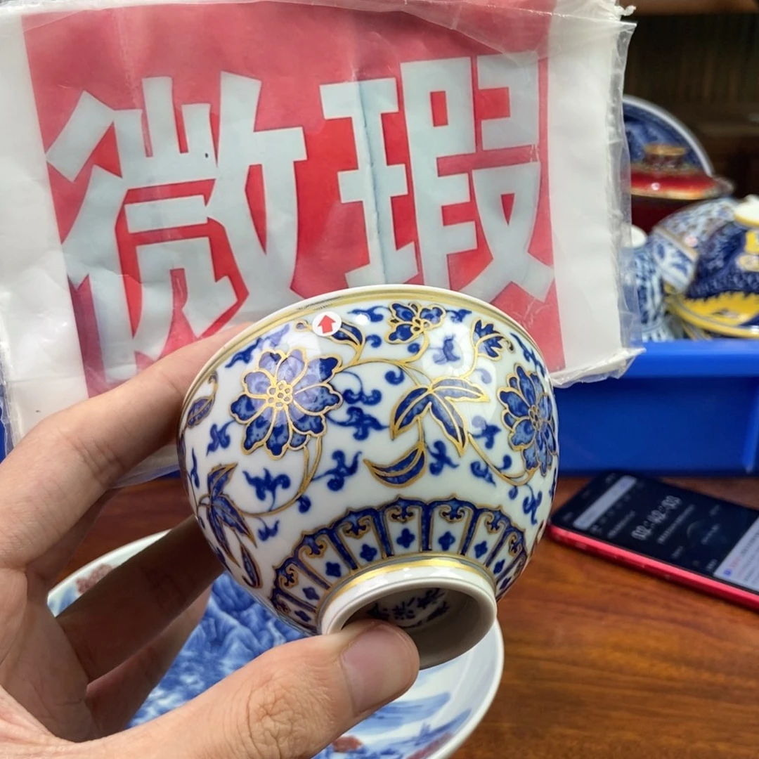 杯景德镇手绘陶瓷艺术