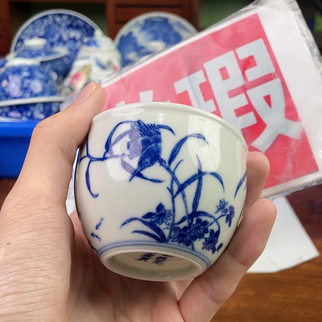 杯景德镇手绘陶瓷艺术