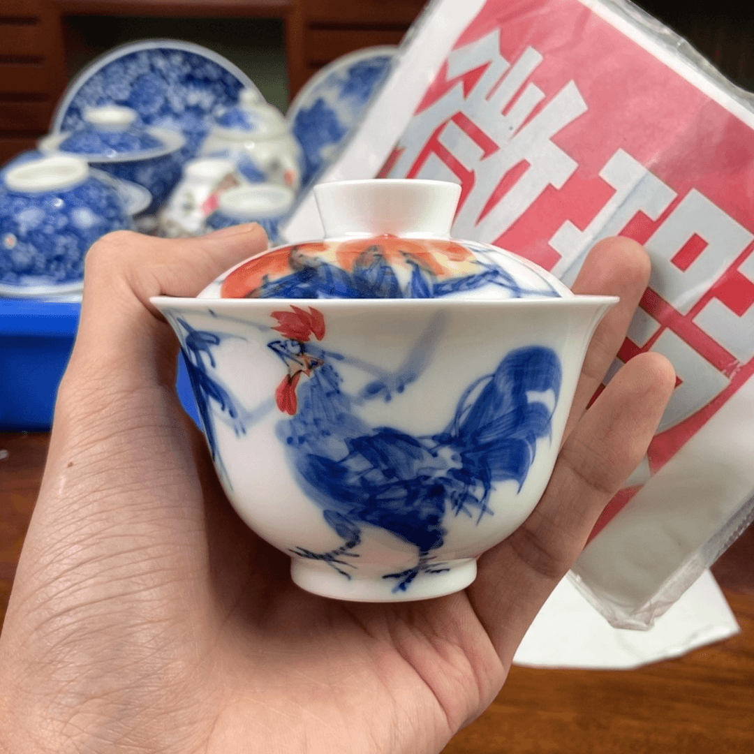 杯景德镇手绘陶瓷艺术