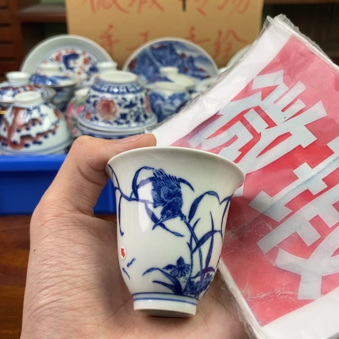 杯景德镇手绘陶瓷艺术