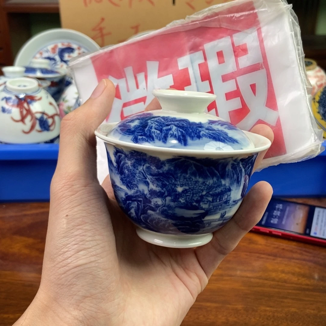 杯景德镇手绘陶瓷艺术