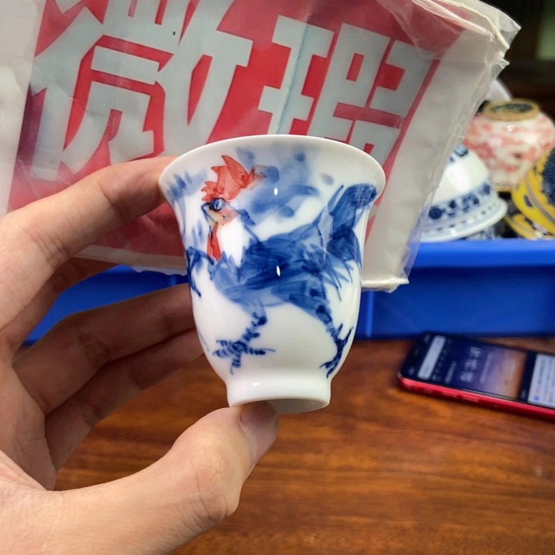 杯景德镇手绘陶瓷艺术