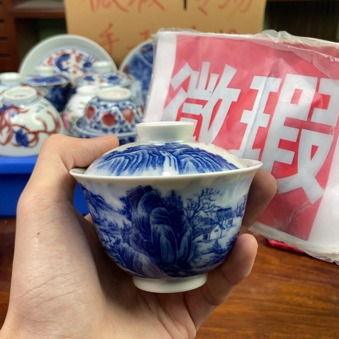 杯景德镇手绘陶瓷艺术