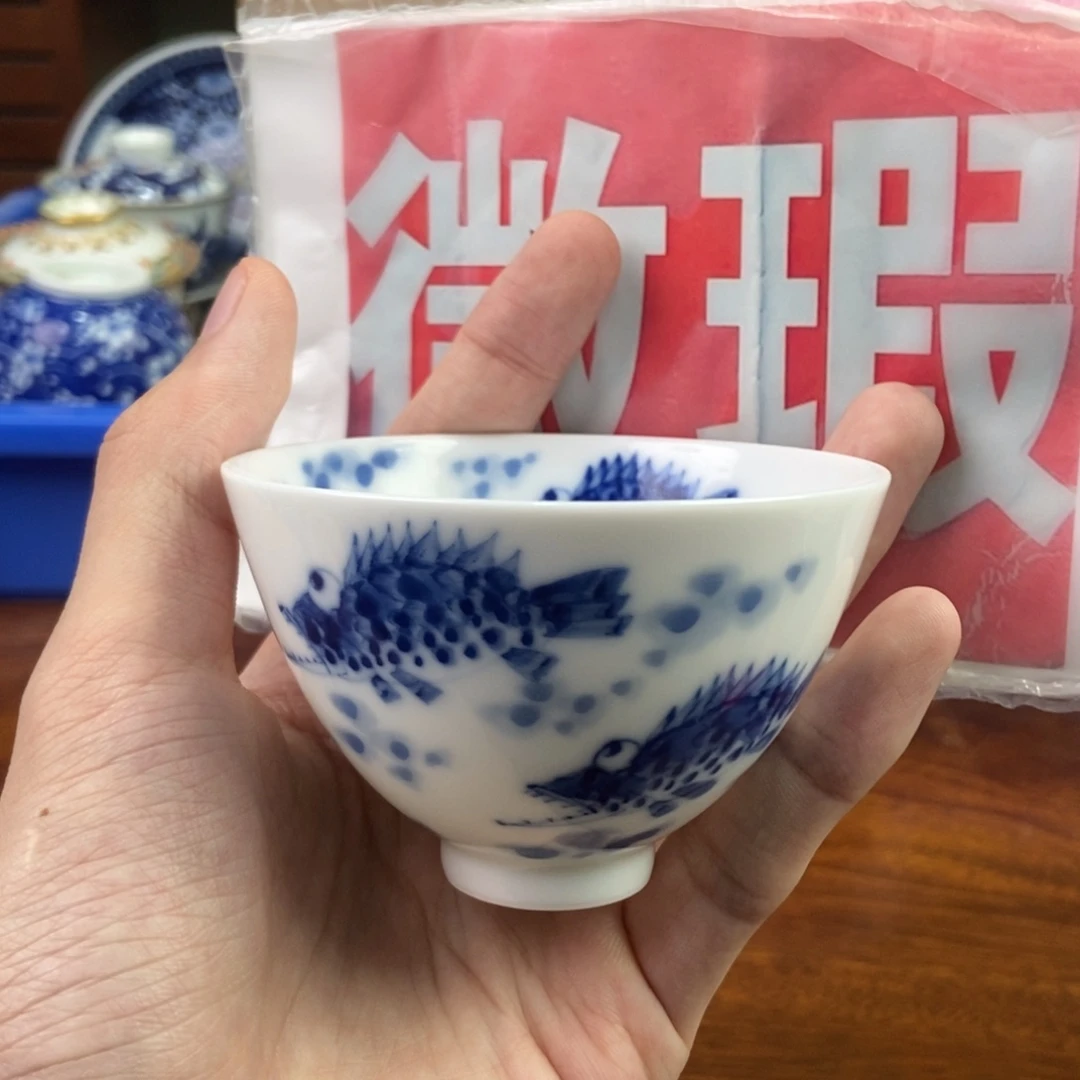 杯景德镇手绘陶瓷艺术