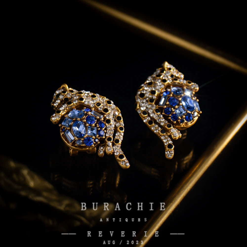 铜合金仿水晶耳饰 【4568】周年珍藏英｜经典原标克拉款CrownFrett