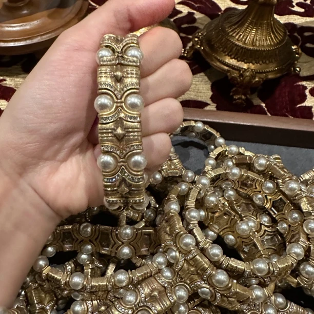 铜合金仿水晶手链 【 3604】精湛的工艺才是我们引以为傲