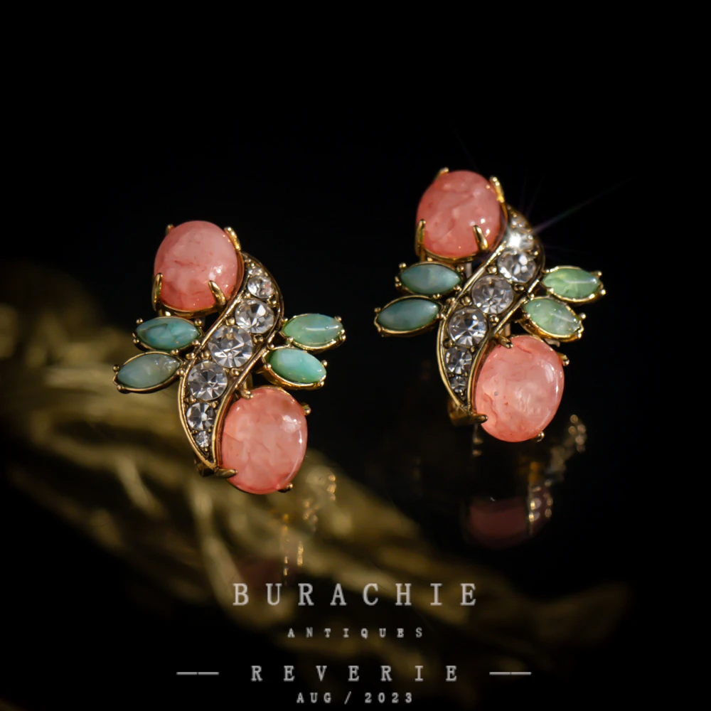 铜合金仿水晶耳饰 【3629】意｜精品店 高级即视感闪烁