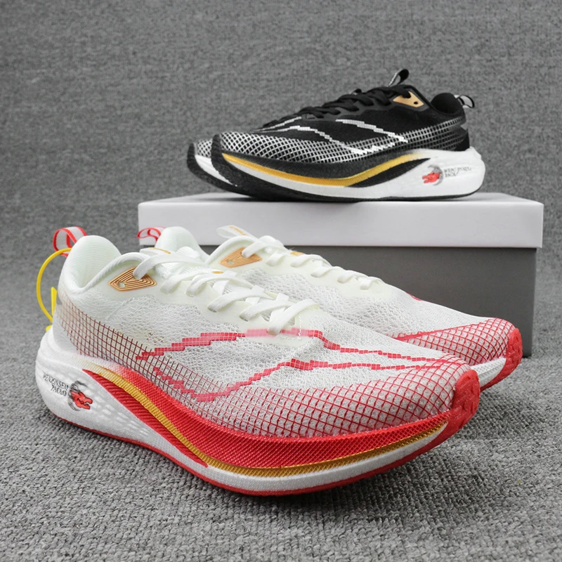 D369（运动码）男女款 时尚休闲网面透气低帮内置碳板百搭运动鞋