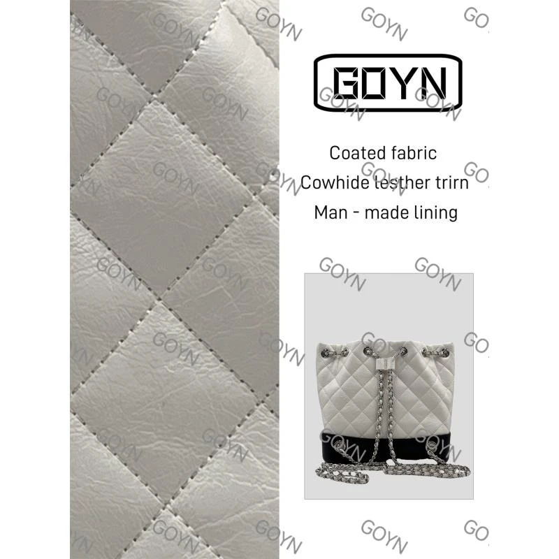 GOYN手工真皮女包想 0237 油蜡 水桶 白色