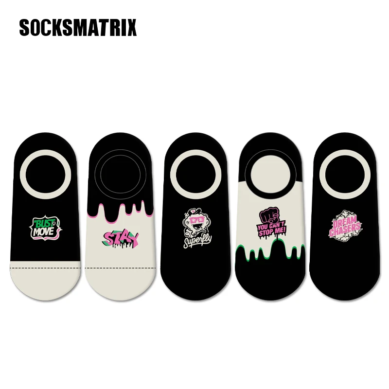 袜矩阵【炫酷的云】爆款百搭袜子女夏季低帮卡通浅口潮袜春夏薄款