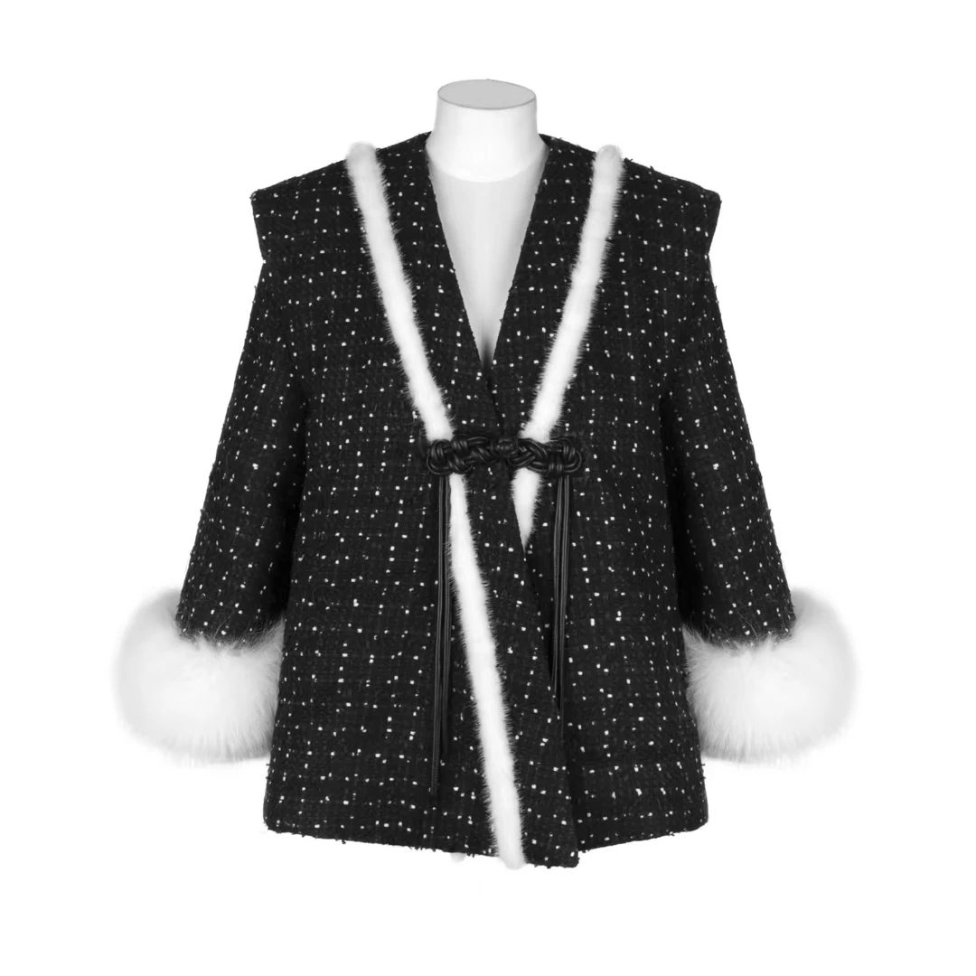 【源来有你】B99设计师款和风秋冬羽绒服外套 DJWCA35914