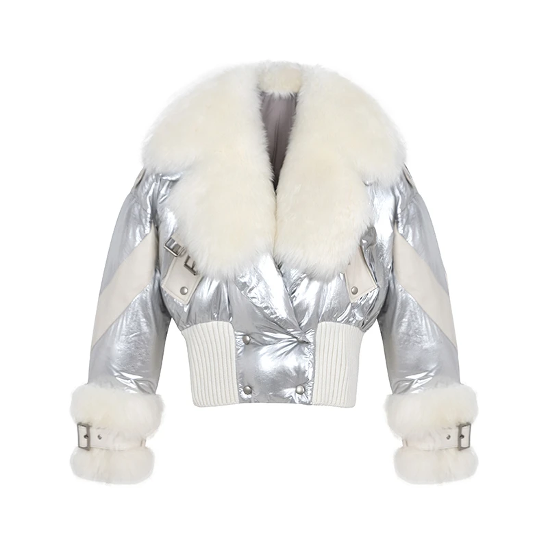 【B99官方旗舰店】女士时尚设计款羽绒服FGWDA10012-3