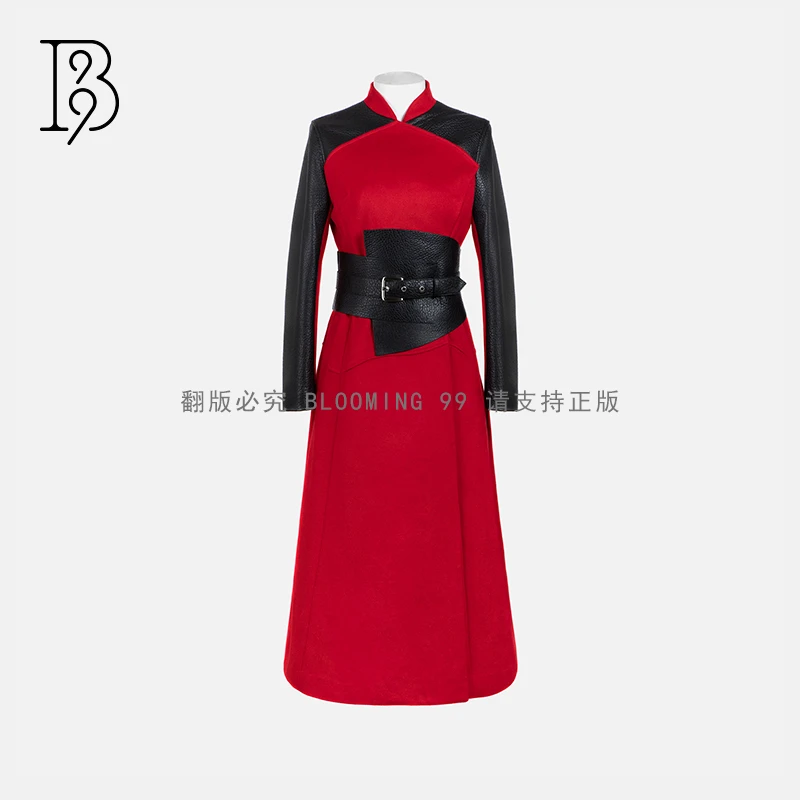 【B99官方旗舰店】时尚秋冬新款毛呢大衣FGWCA20087