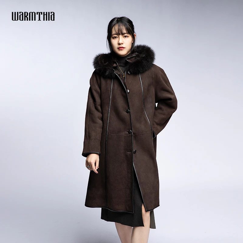 女装时尚秋冬设计师款加厚外套Q-037