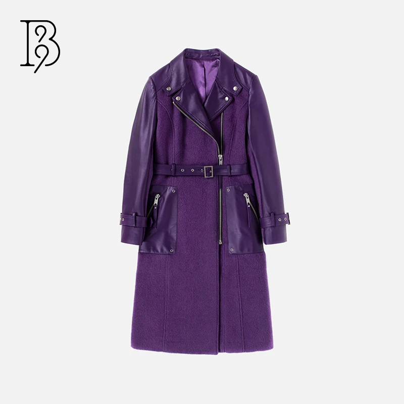 【B99官方旗舰店】女装设计师款秋冬毛呢外套FGWCA10067-A