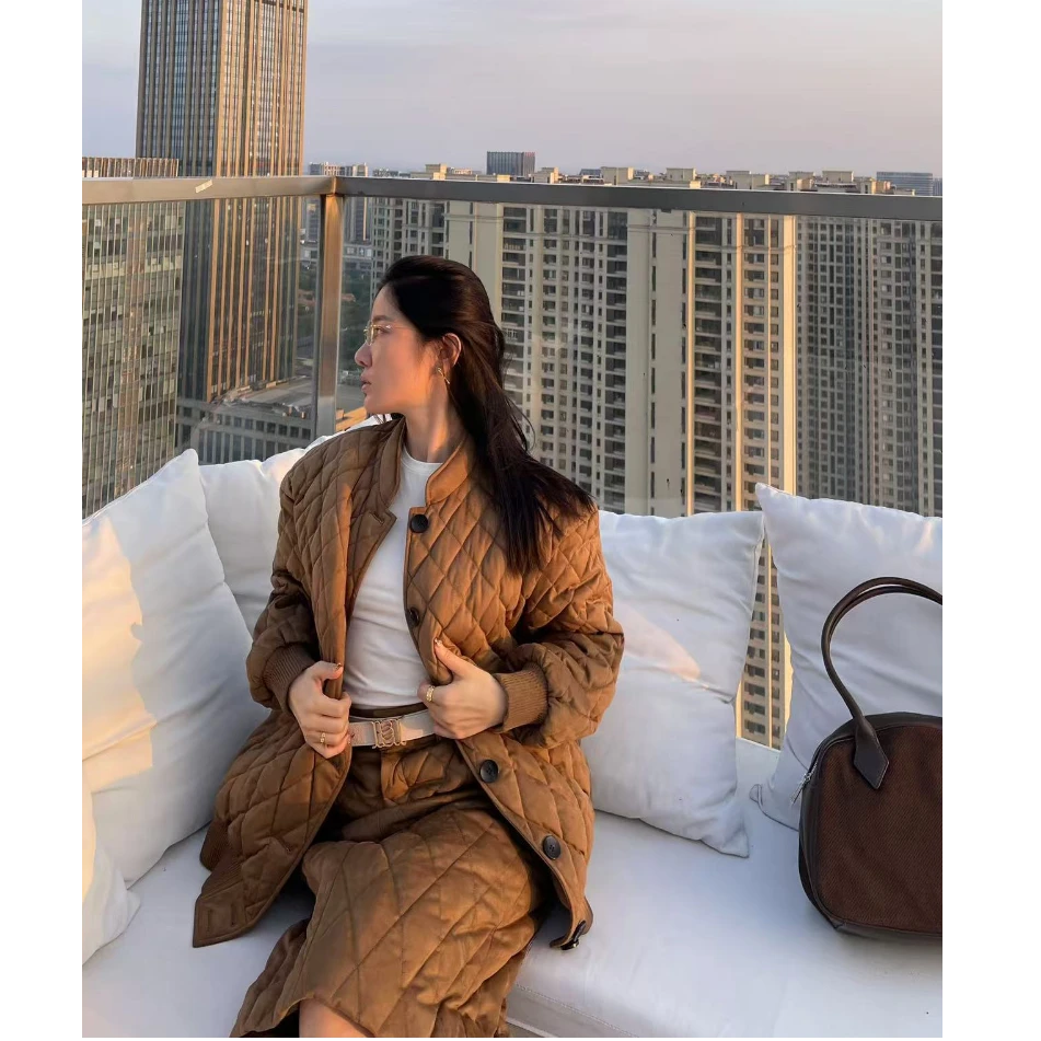 【源来有你】B99秋冬保暖设计款简约羽绒服EWDJA40015-A