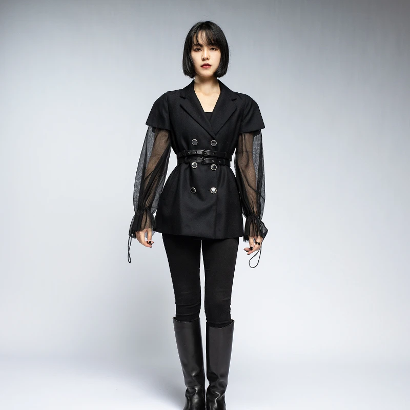 【B99官方旗舰店】 女士时尚设计师个性女装外套上衣DJWTCA05175