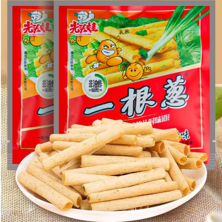 光头娃甘师傅一根葱葱香味8090怀旧零食薯条休闲辣条解馋网红小吃
