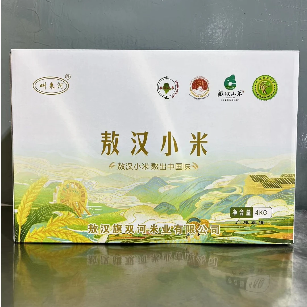 叫来河2024敖汉山坡地小米500g*8金苗K1农家小米