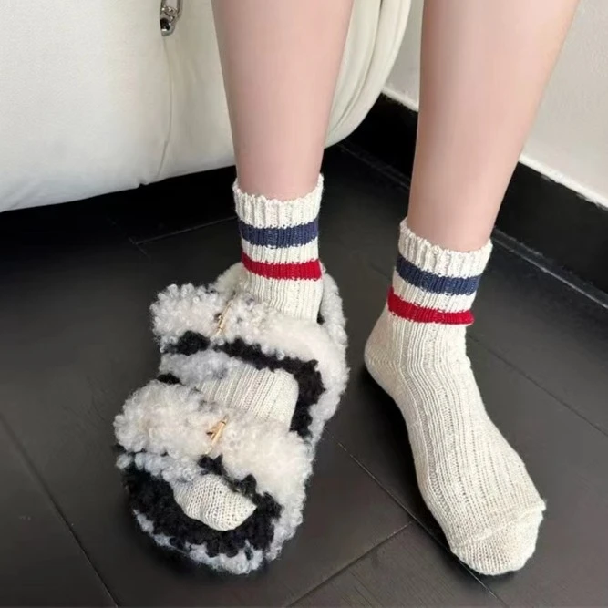 【两小只】849情侣同款秋冬保暖运动袜