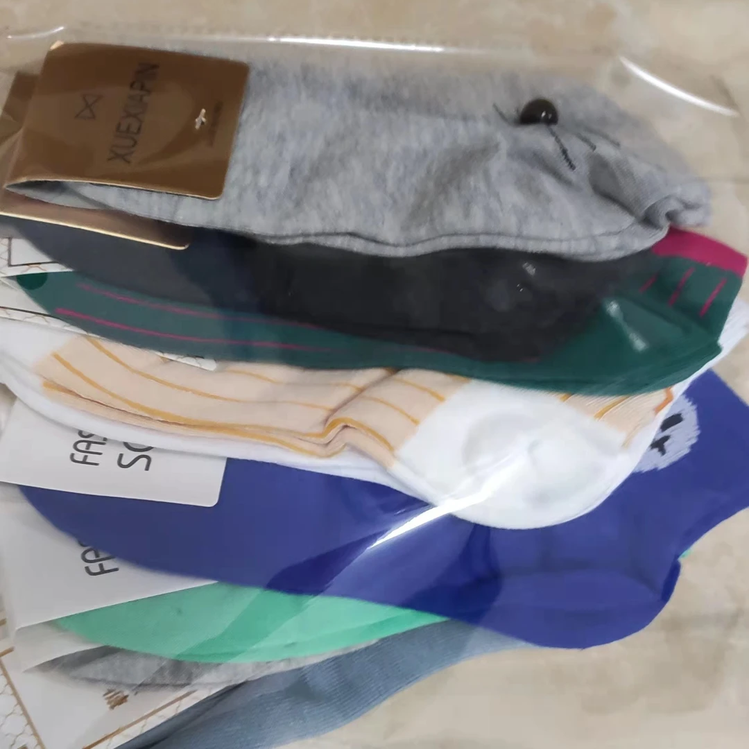 L6113无骨女百搭休闲中筒袜临时链接消臭女袜