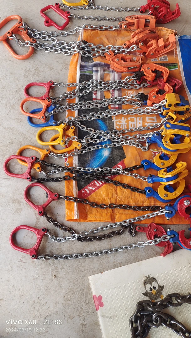 1吨油桶吊钳链条索具