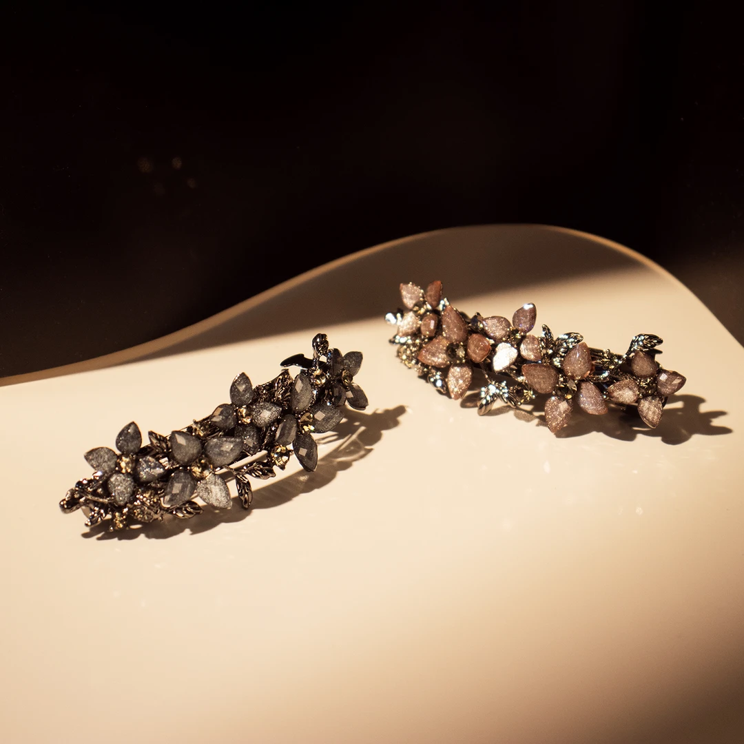 【Cer*】仲夏夜之梦复古弹簧夹#0069