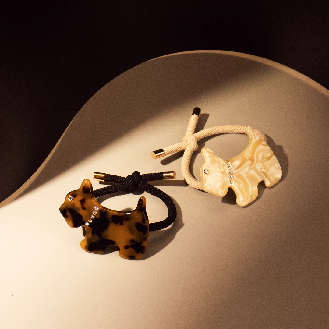 【新人专享】小狗系列 醋酸小狗发绳#0177