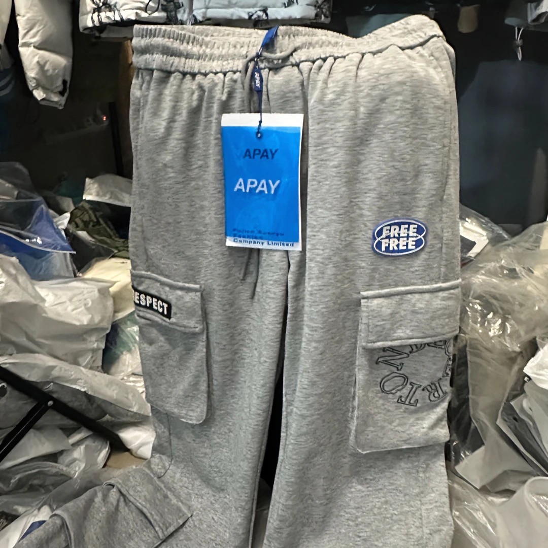 青少年休闲百搭工装卫裤男士休闲裤运动时尚夏季黑色189