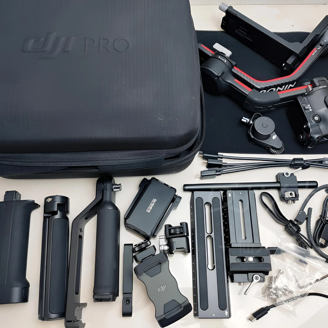 95新 DJI/大疆  RS3 手持稳定3代增稳算法专业防抖大疆云台稳定器