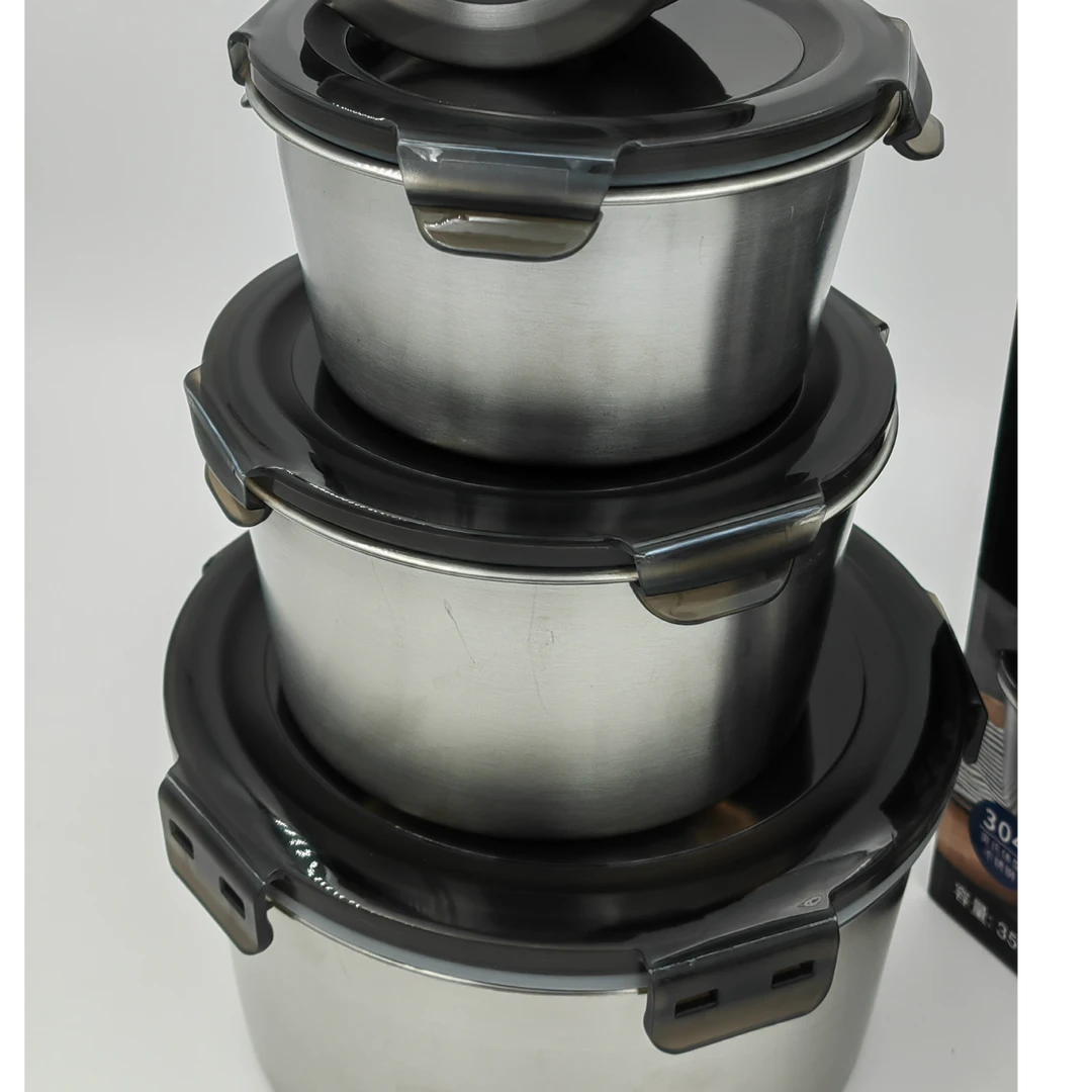 《新疆包邮》不锈钢保鲜套盒