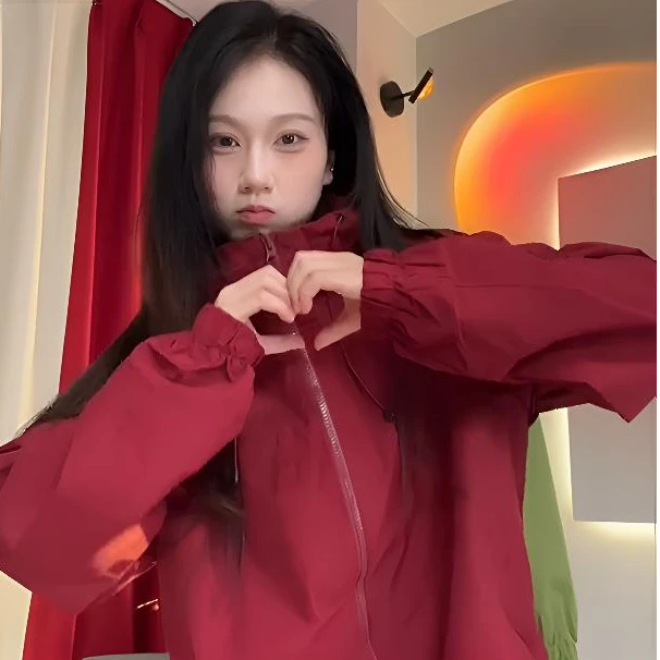 2025新款户外运动秋季工装款五防冲锋衣男女同款简约休闲夹克外套