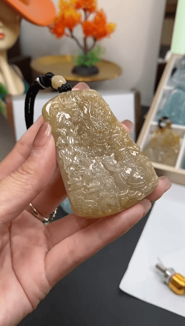 【闪购商品】翡翠颈饰未镶嵌缅甸天然翡翠
