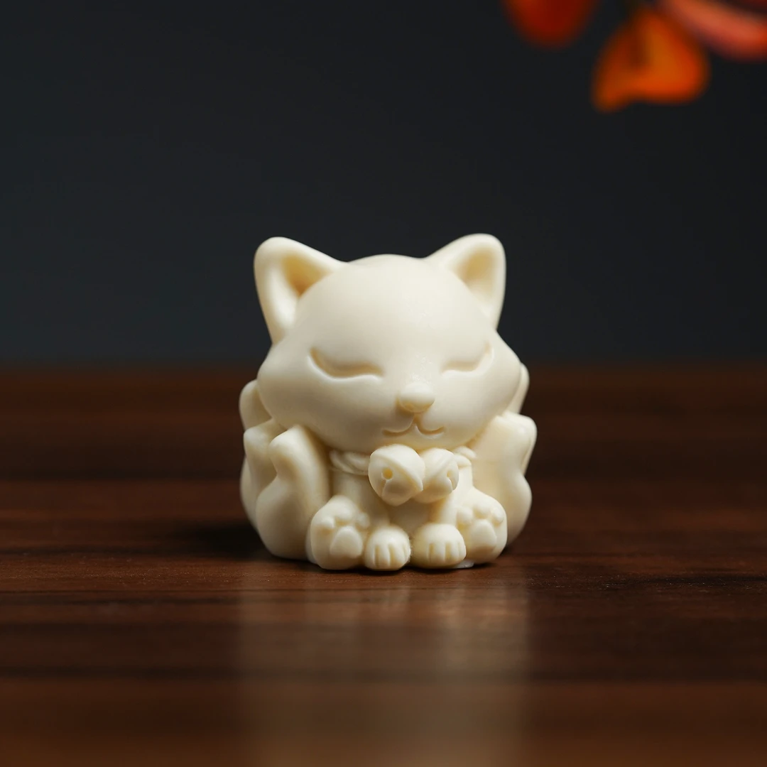 象牙果凤九摆件文玩好物气质轻奢小众百搭国风优雅国潮高贵