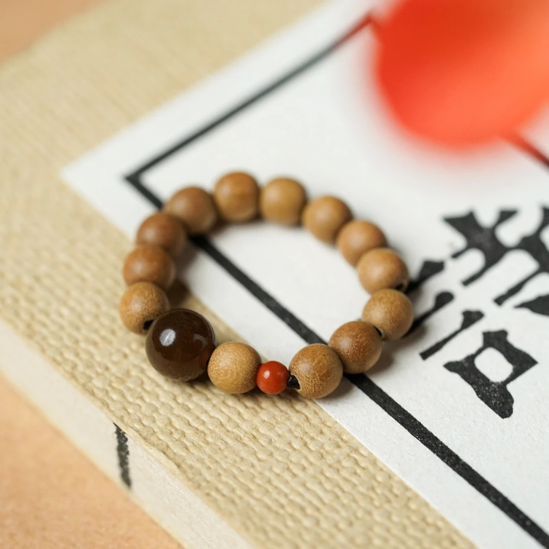 老山檀香 戒指4MM文玩好物