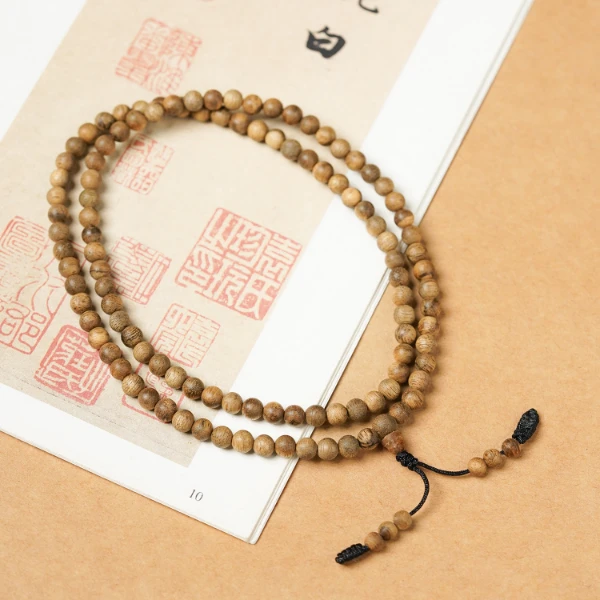 惠安系登流眉沉香5MM多圈手串文玩气质轻奢小众百搭国风优雅国潮