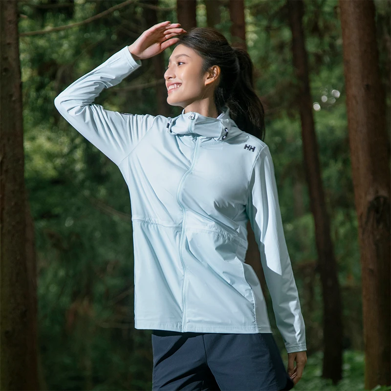 HELLY HANSEN/HH女士23夏季新款凉感舒适UPF40+防晒衣HE3MEKT42W