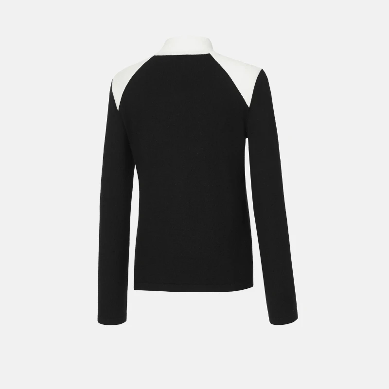 HELLY HANSEN/HH女绵羊毛衫秋冬保暖高领毛衣滑雪风格HC2WDKL20W