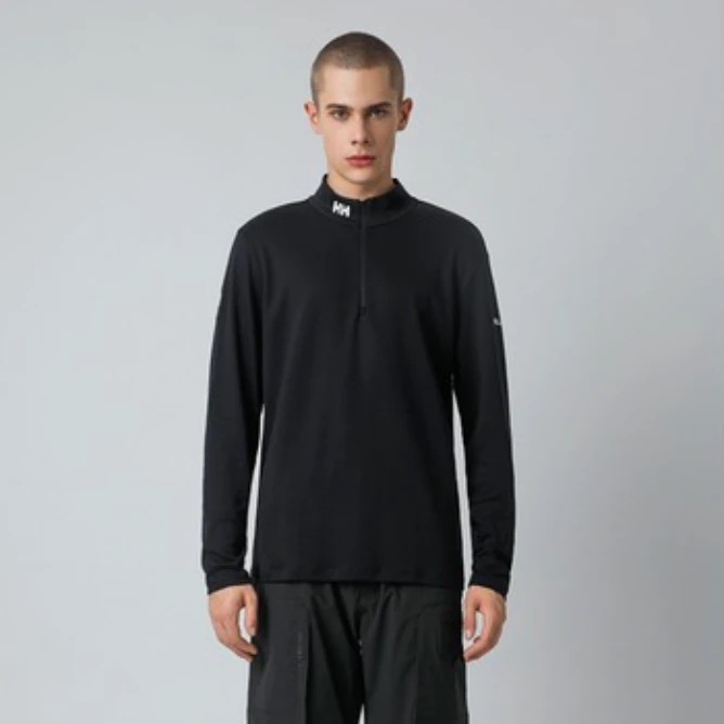 HELLY HANSEN/HH男士23秋新秋冬保暖小高领长袖T恤HC3ACTL93M