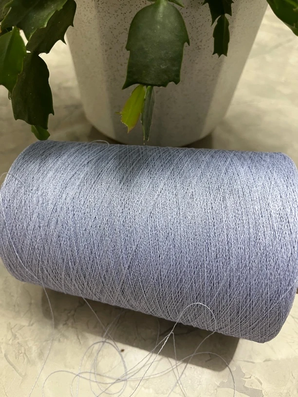 夏季柔软绢丝棉天丝亚麻线手编有骨性diy细线棉线可勾可织