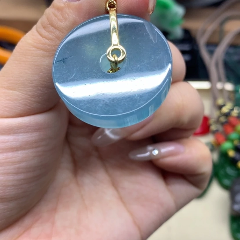 【闪购商品】翡翠颈饰未镶嵌吊坠