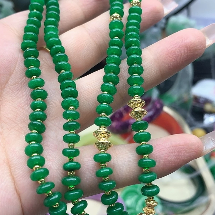 【闪购商品】翡翠手链未镶嵌吊坠