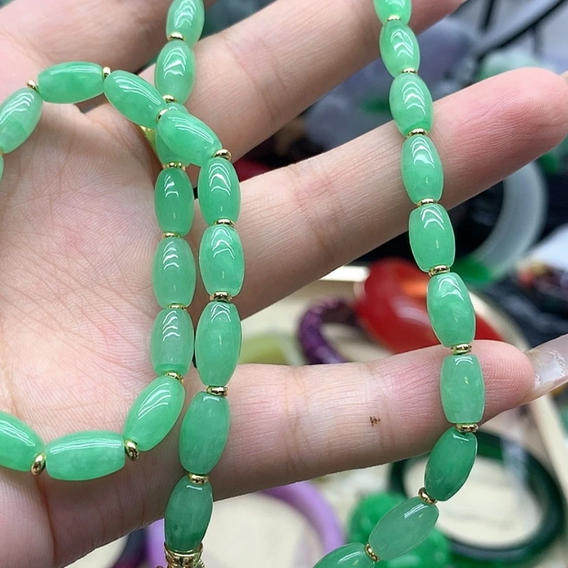 【闪购商品】翡翠手链未镶嵌吊坠