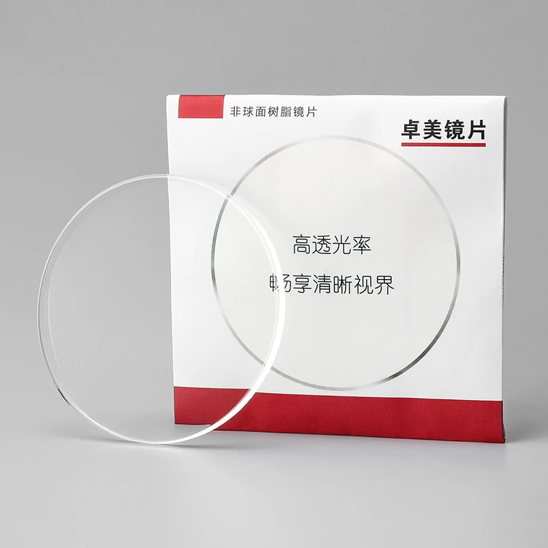 卓美眼镜片 1.56 1.61 1.67 1.74超薄防蓝光变色可定制近视镜片