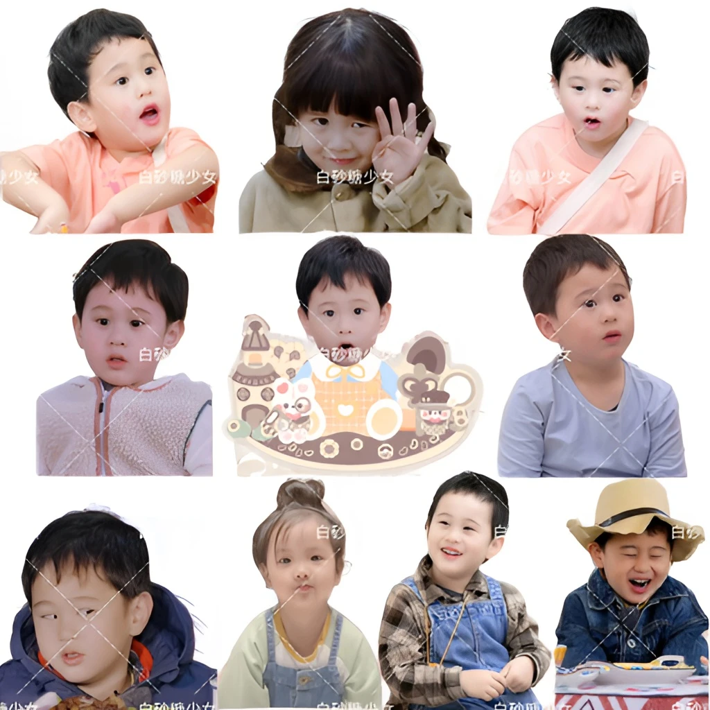 马立奥松子来图定制卡通Q版摇头立牌摆件卡纸塑封应援礼品