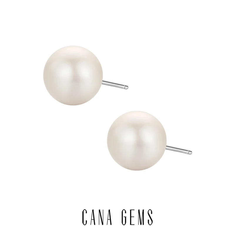 CANA GEMS/凯拿珠宝PD0253 大灯泡爱迪生珍珠耳钉百搭时尚气质