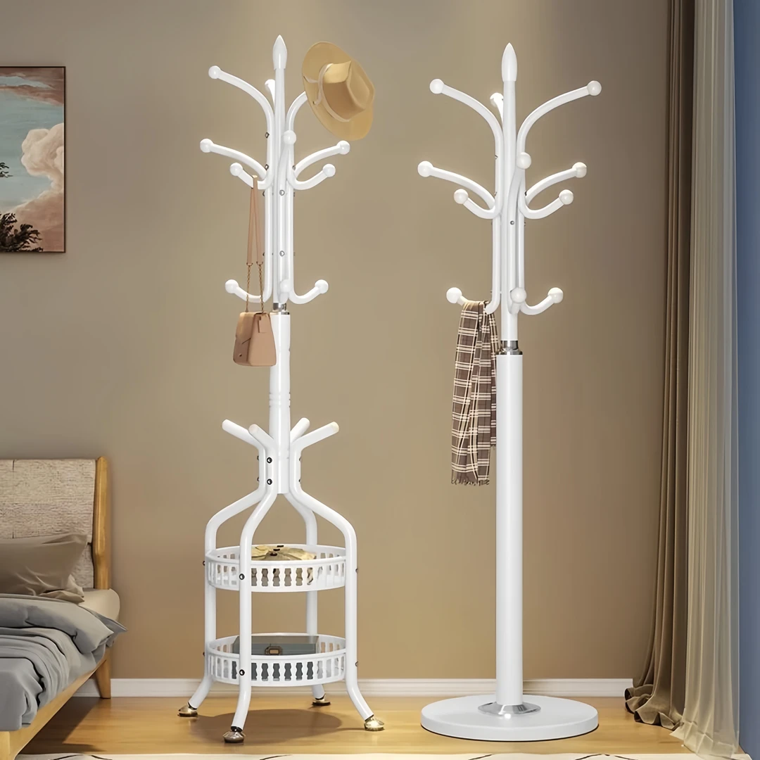 挂衣服的落地架卧室挂衣架简约现代衣服架家用客厅挂包架子衣帽架
