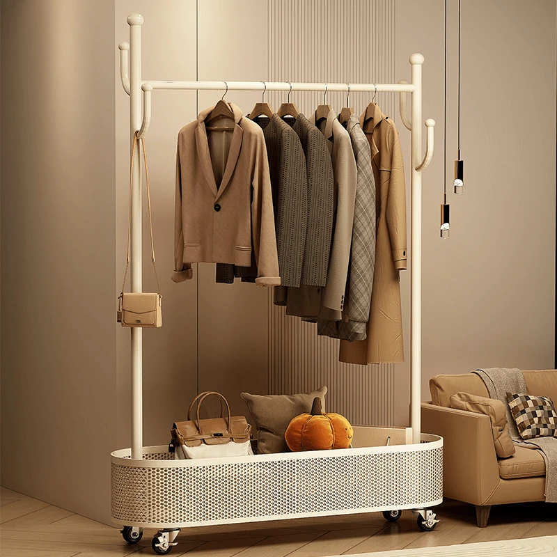 埋埋好物挂衣架落地式卧室内多功能简易衣帽架家用客厅阳台晾衣服