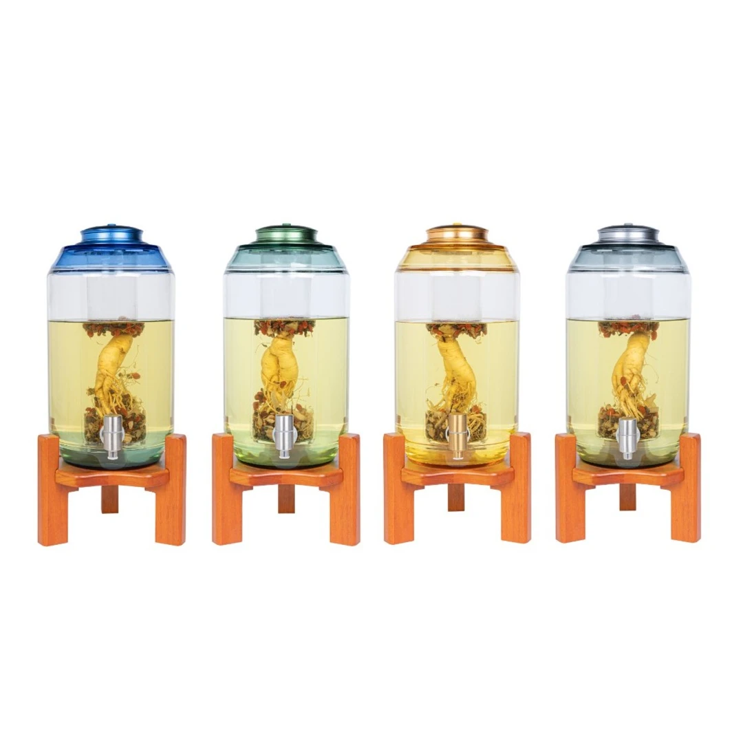 3L1个+10L2个+15L1个套装高硼硅琉璃水晶泡酒仪器加厚密封高档51