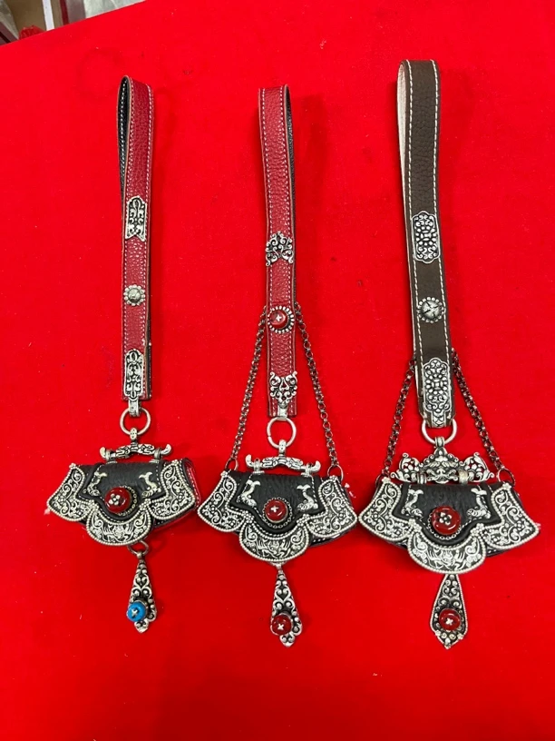 2024新款藏式白铜镀银超火明星同款民族迷你小号经典热卖爆款新品